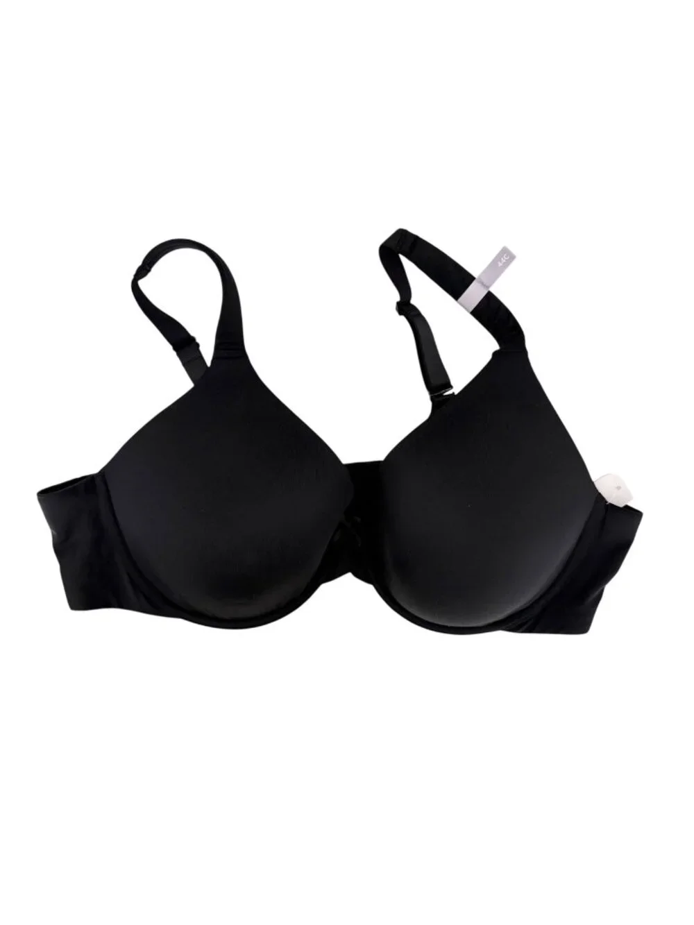 NWT Ambrielle Everyday Full Coverage Black Padded‎ Underwire Bra (44C)